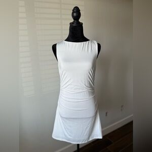 Princess Polly White Sleeveless Maxi Dress